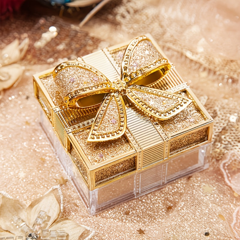 Bowknot Y Air Powder, Lightweight And Durable, Oil-Control Waterproof Face Powder, Setting Powder