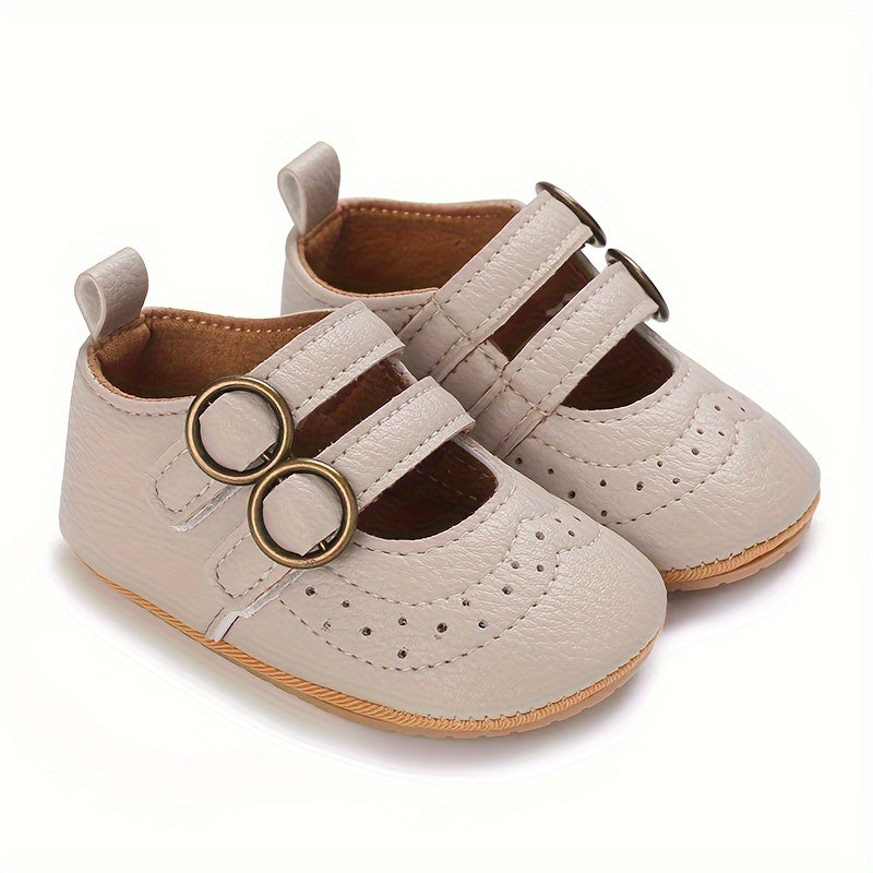Spring/Autumn New Baby Shoes with Soft Rubber Sole, Anti-Slip Casual Toddler Walking Shoes