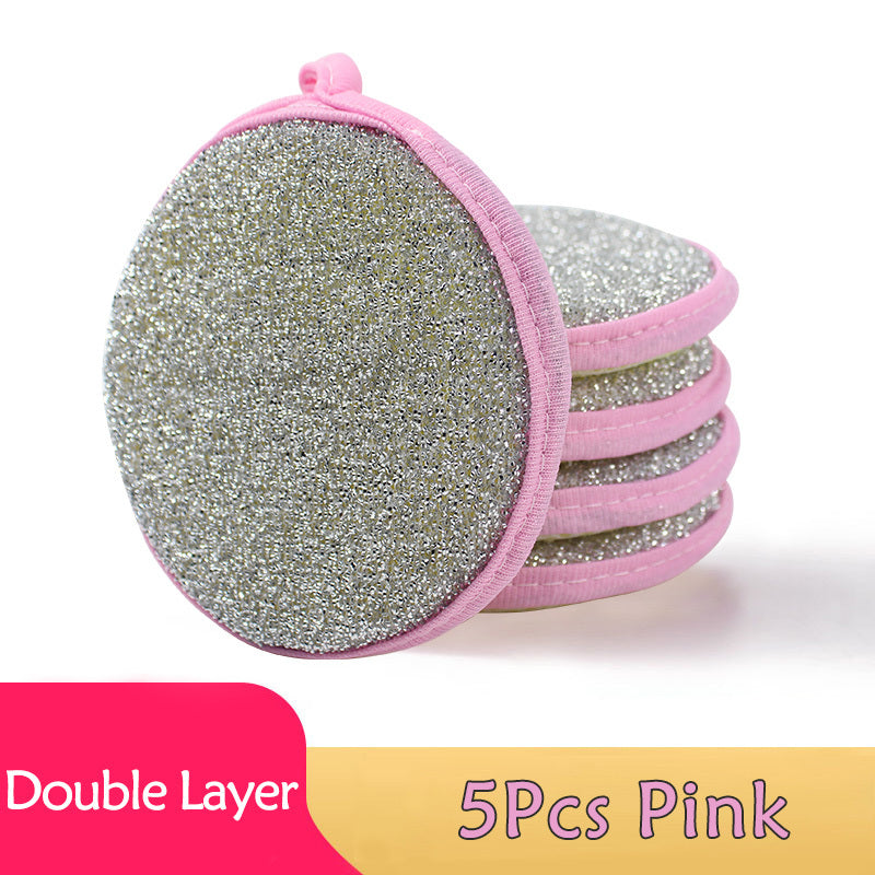 10/20/50PCS Double Side Dishwashing Sponge Dish Washing Brush Pan Pot Dish Wash Sponges Household Cleaning Reusable Kitchen Tool