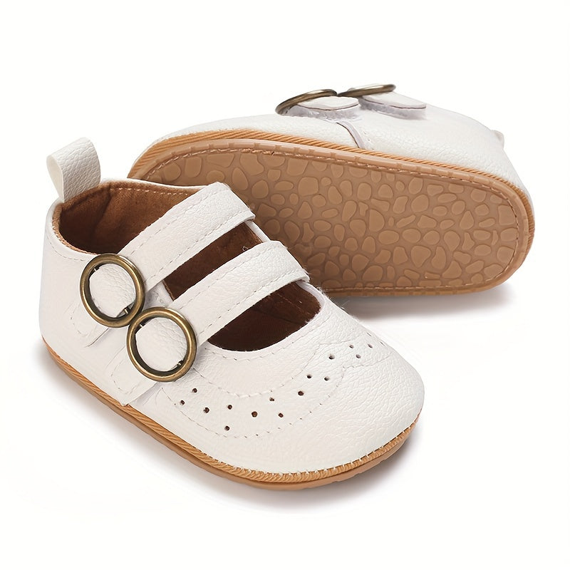 Spring/Autumn New Baby Shoes with Soft Rubber Sole, Anti-Slip Casual Toddler Walking Shoes