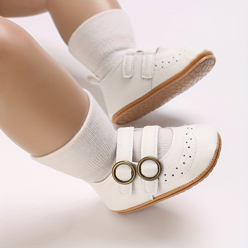 Spring/Autumn New Baby Shoes with Soft Rubber Sole, Anti-Slip Casual Toddler Walking Shoes