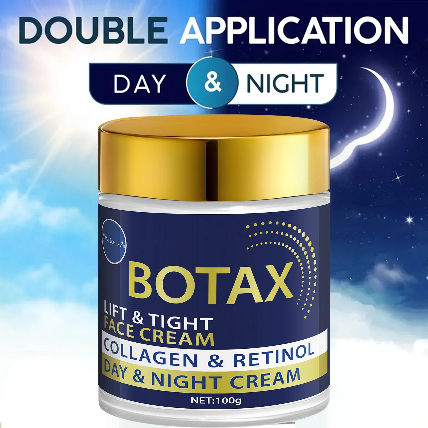 Dual-Core Retinol Face Cream - Collagen Regeneration & Anti-Aging 100g