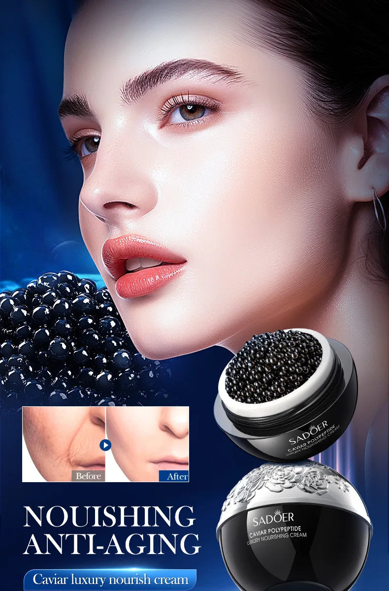 Anti-Wrinkle Face Cream with Collagen & Pearl - Firming Lift & Brightening