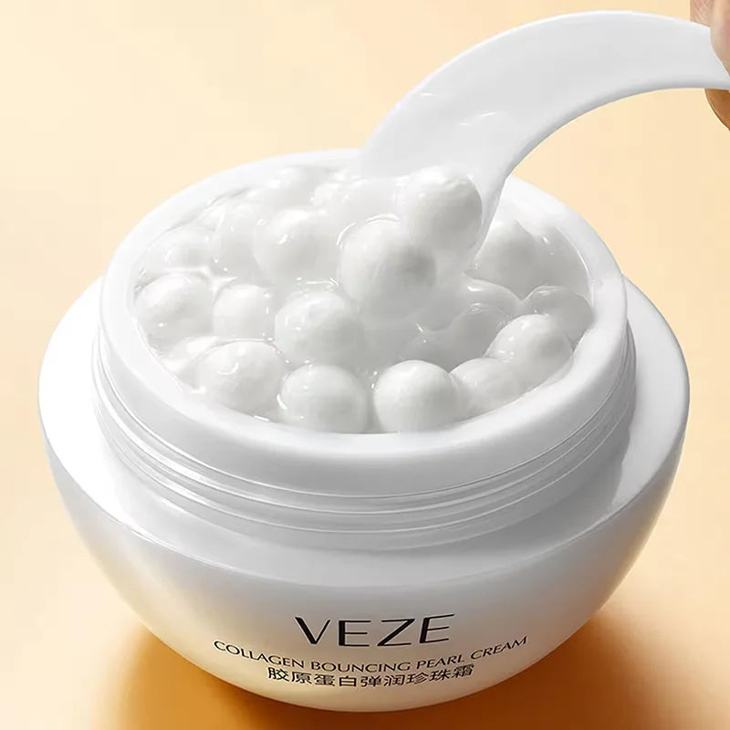 Anti-Wrinkle Face Cream with Collagen & Pearl - Firming Lift & Brightening