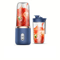 Portable Blender Bottle Electric 6 Blades - USB Rechargeable Smoothie Maker