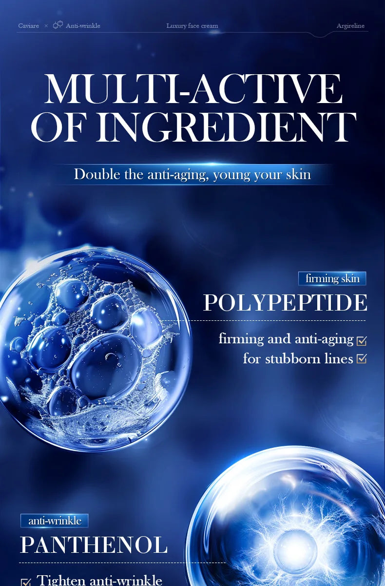 Anti-Wrinkle Face Cream with Collagen & Pearl - Firming Lift & Brightening