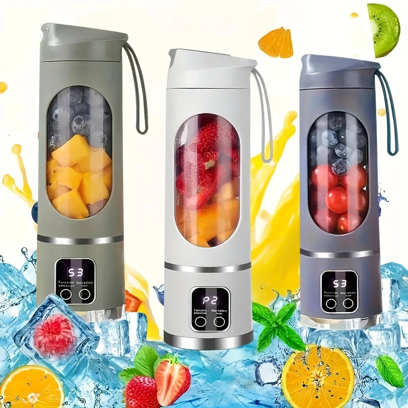 Small Portable Blender & Juicer - USB Rechargeable Wireless Personal Blender