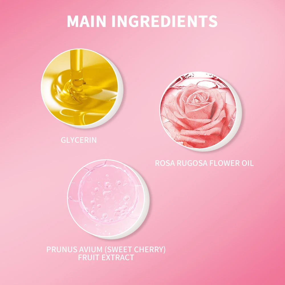 Fruity Water Lip Tint Gloss - 4 Colors Long Lasting Moisturizing Lip Stain