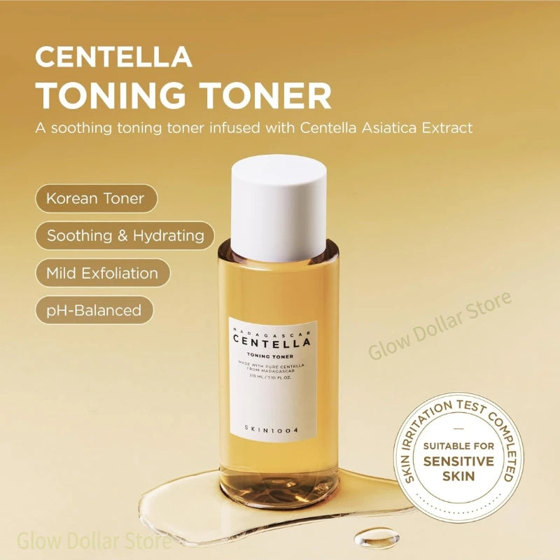 SKIN1004 Korean Centella Skincare Set - Toner, Cleansing Oil & Serum