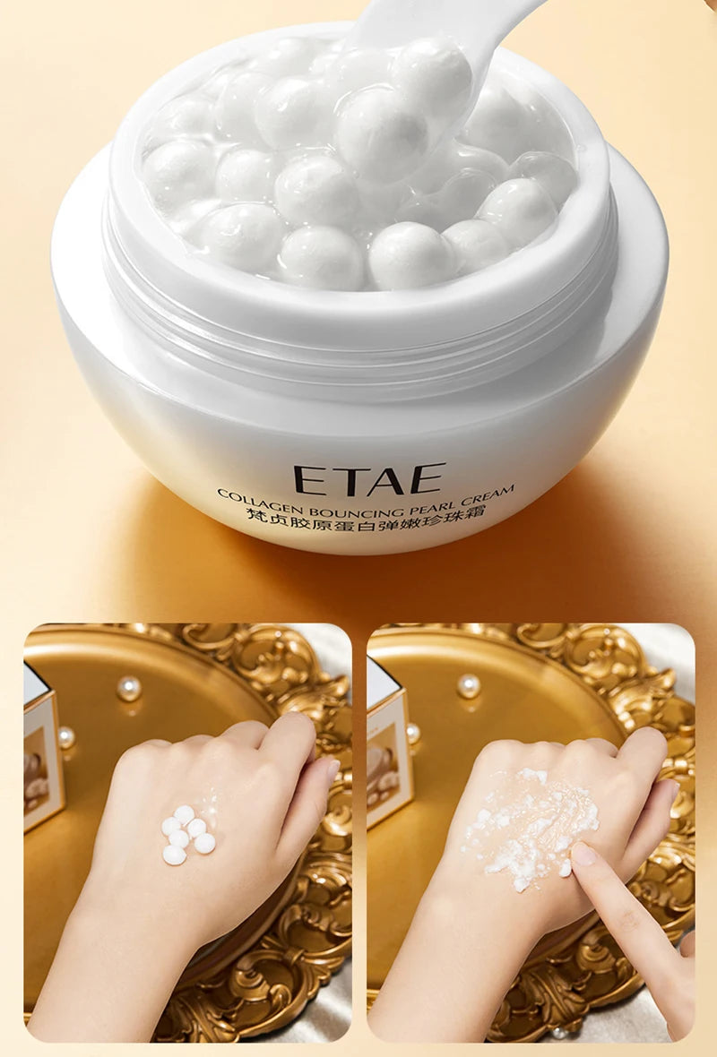 Anti-Wrinkle Face Cream with Collagen & Pearl - Firming Lift & Brightening