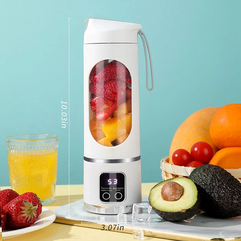 Small Portable Blender & Juicer - USB Rechargeable Wireless Personal Blender