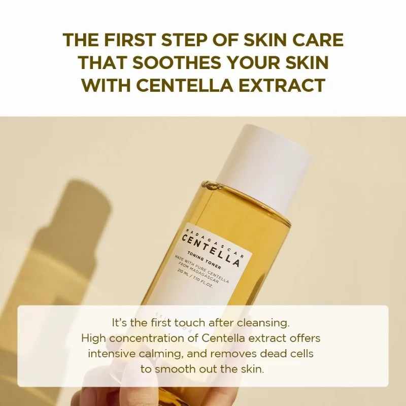 SKIN1004 Korean Centella Skincare Set - Toner, Cleansing Oil & Serum