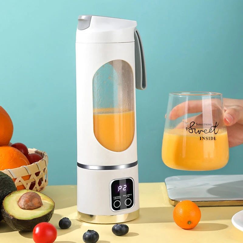 Small Portable Blender & Juicer - USB Rechargeable Wireless Personal Blender