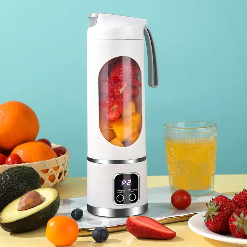 Small Portable Blender & Juicer - USB Rechargeable Wireless Personal Blender