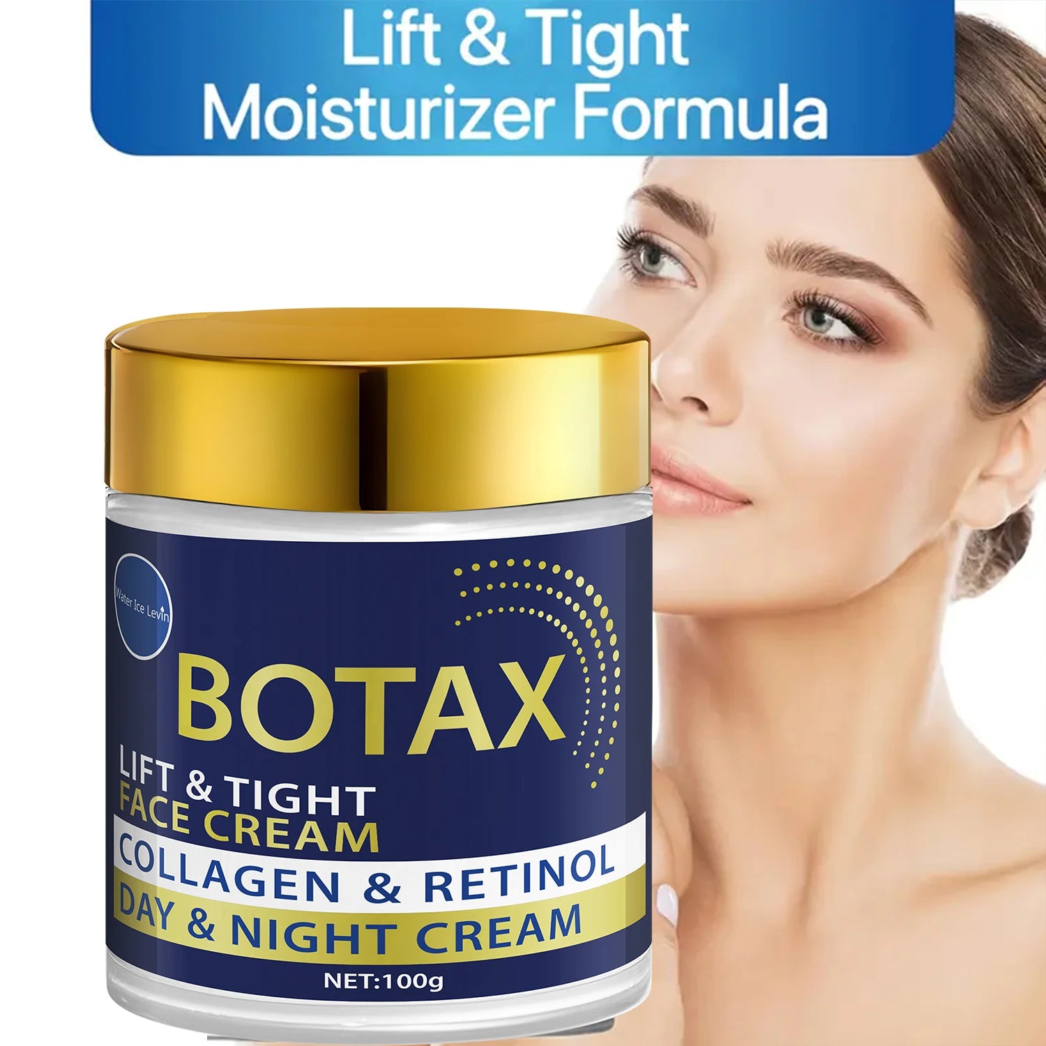 Dual-Core Retinol Face Cream - Collagen Regeneration & Anti-Aging 100g