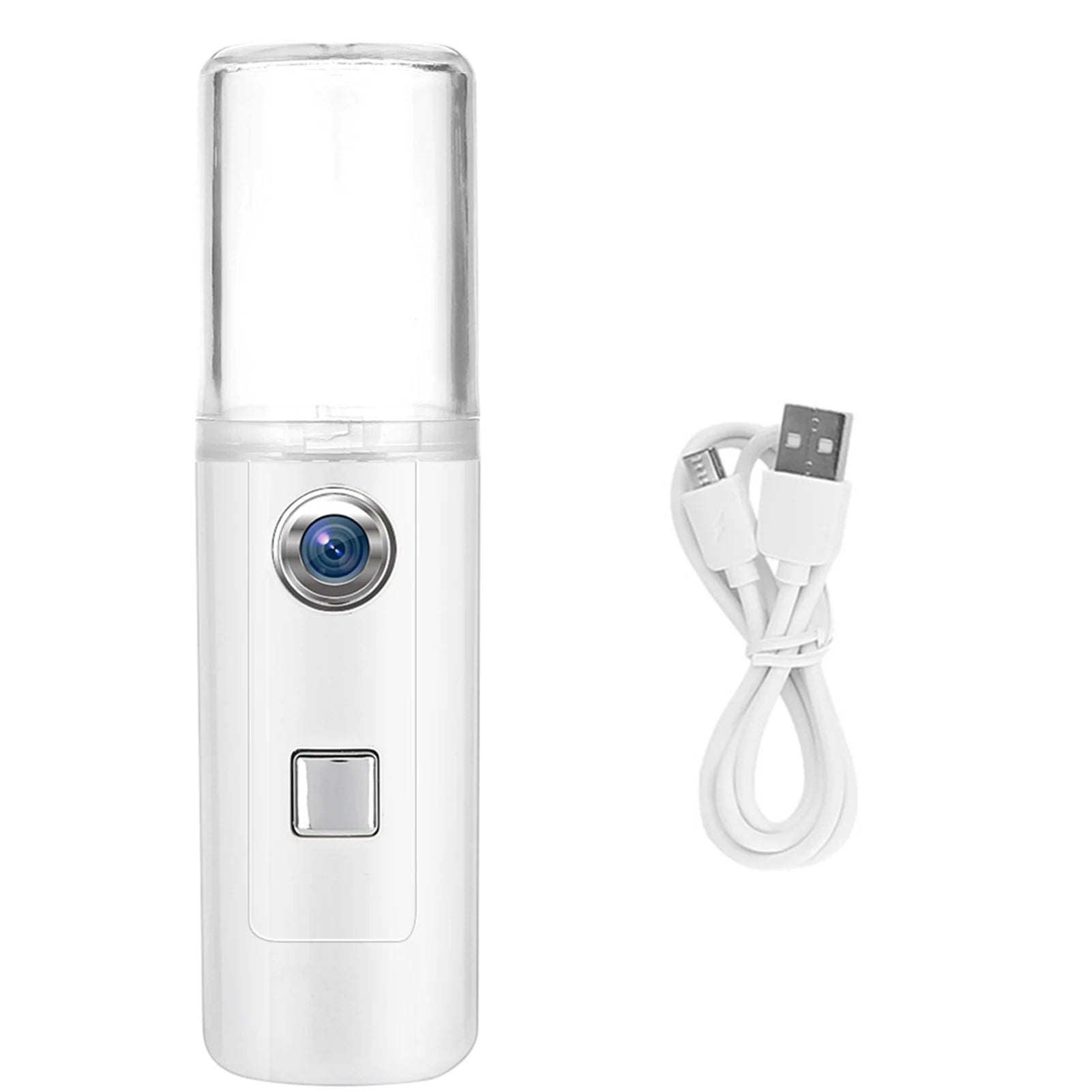 USB Mini Facial Mist Spray 30ml - Portable Face Moisturizer & Hydration