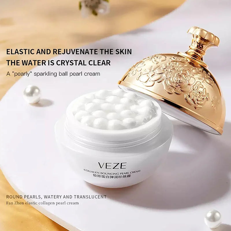Anti-Wrinkle Face Cream with Collagen & Pearl - Firming Lift & Brightening
