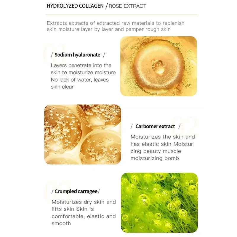Anti-Wrinkle Face Cream with Collagen & Pearl - Firming Lift & Brightening