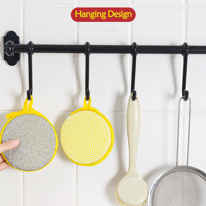 10/20/50PCS Double Side Dishwashing Sponge Dish Washing Brush Pan Pot Dish Wash Sponges Household Cleaning Reusable Kitchen Tool
