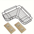 1pc Bathroom Corner Shelf, No-Drill Corner Shelf, Shelves