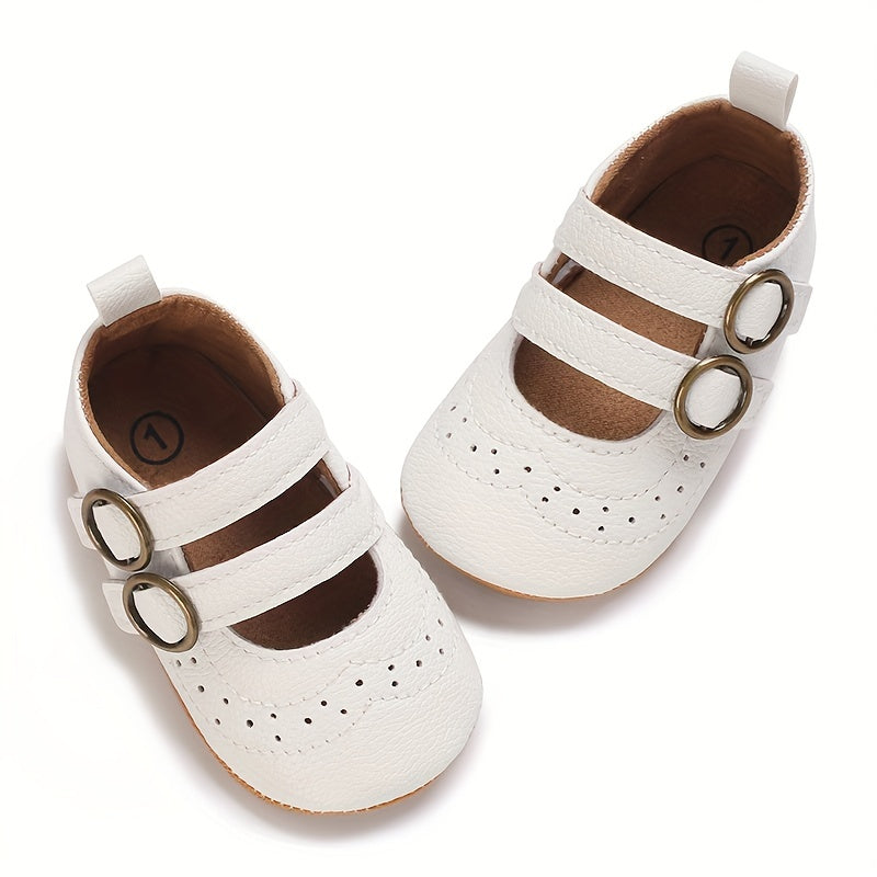 Spring/Autumn New Baby Shoes with Soft Rubber Sole, Anti-Slip Casual Toddler Walking Shoes