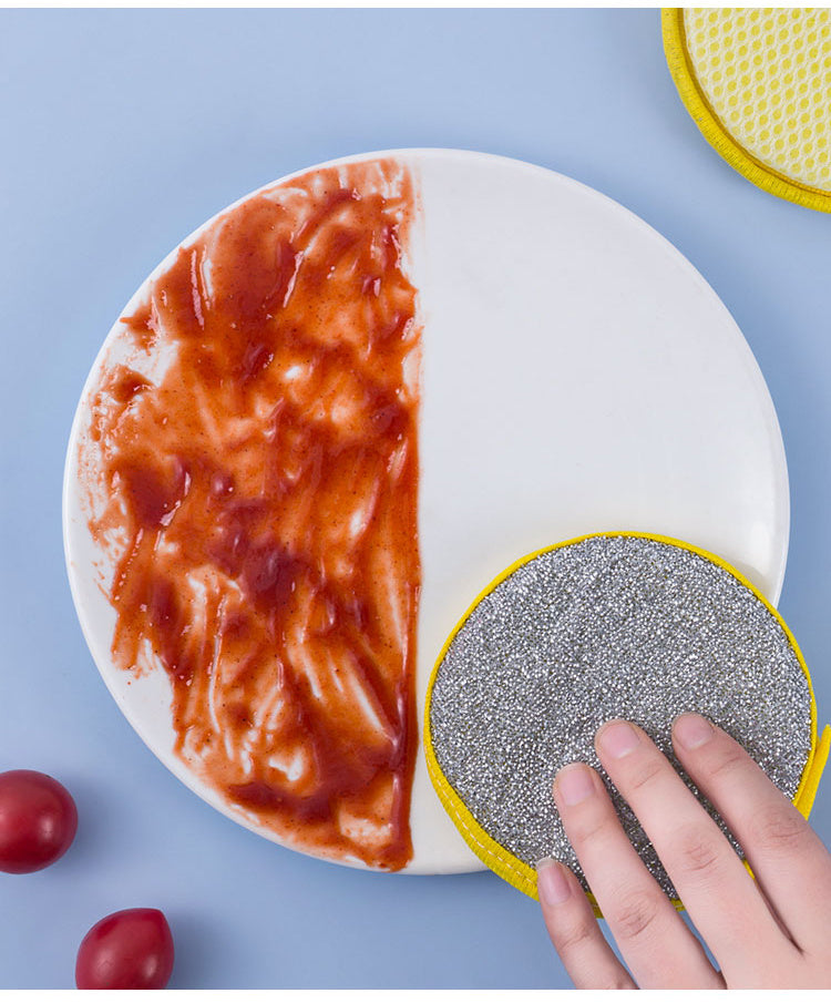 10/20/50PCS Double Side Dishwashing Sponge Dish Washing Brush Pan Pot Dish Wash Sponges Household Cleaning Reusable Kitchen Tool