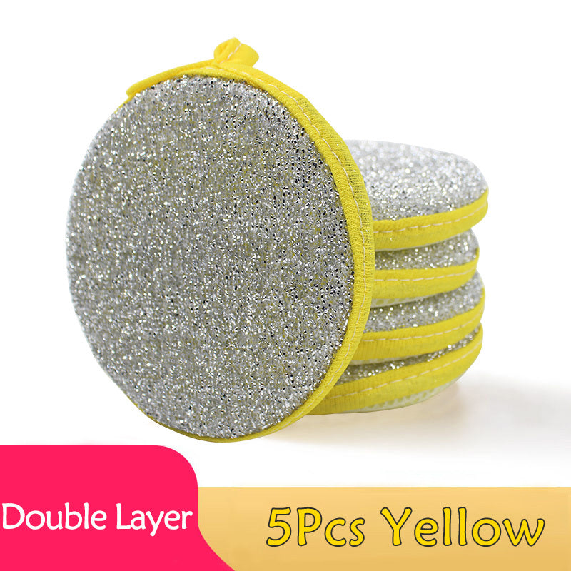 10/20/50PCS Double Side Dishwashing Sponge Dish Washing Brush Pan Pot Dish Wash Sponges Household Cleaning Reusable Kitchen Tool