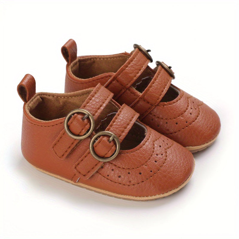 Spring/Autumn New Baby Shoes with Soft Rubber Sole, Anti-Slip Casual Toddler Walking Shoes