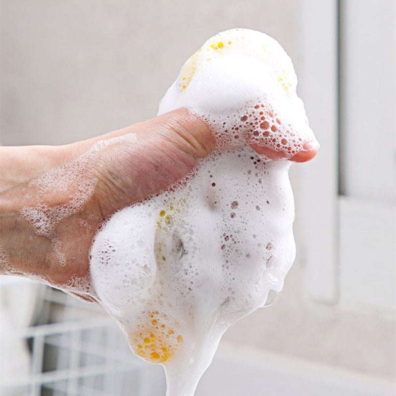 10/20/50PCS Double Side Dishwashing Sponge Dish Washing Brush Pan Pot Dish Wash Sponges Household Cleaning Reusable Kitchen Tool
