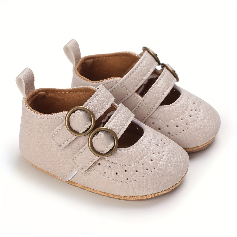 Spring/Autumn New Baby Shoes with Soft Rubber Sole, Anti-Slip Casual Toddler Walking Shoes